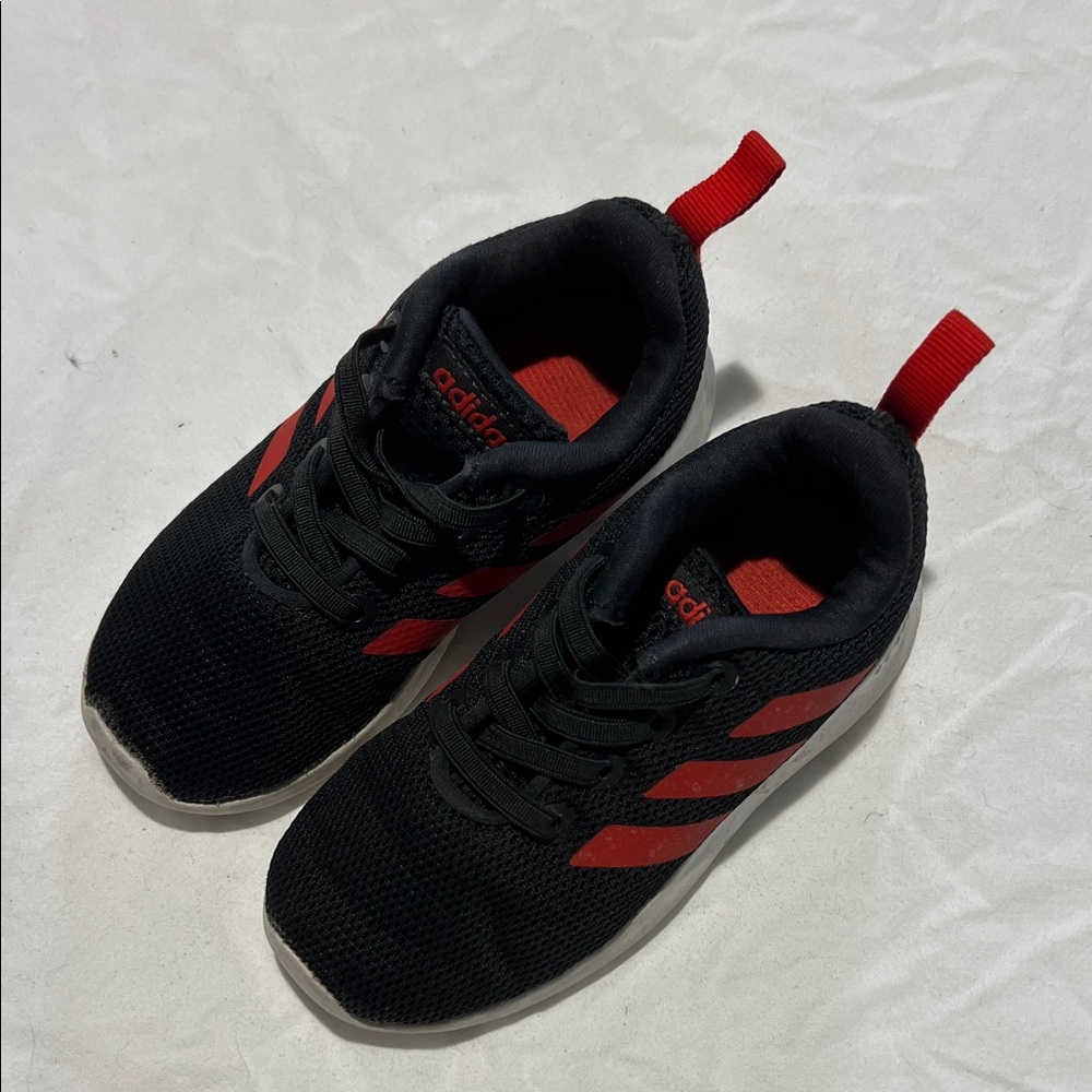 Adidas Kids Sneakers in Black and Red